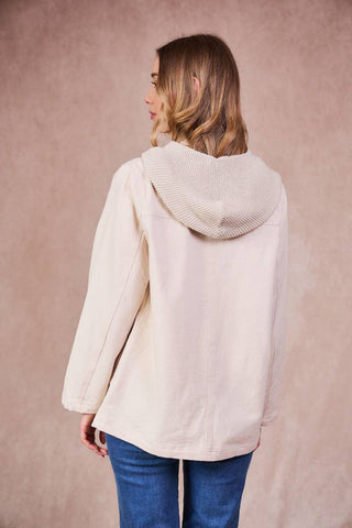 Capuche Sophie Hood Blanc cassé