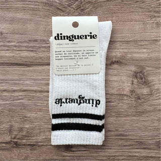 Chaussettes tennis  DINGUERIE