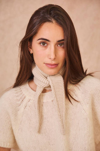 Sophie Scarf Blanc cassé