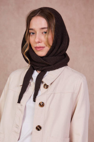 Capuche Sophie Hood Chocolat