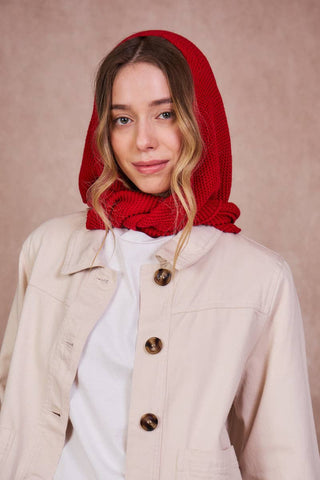 Capuche Sophie Hood Blanc cassé